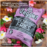 8Veggiez IQF frozen fries SWEET POTATO PURPLE - UBI UNGU 8 Veggiez (new packaging)